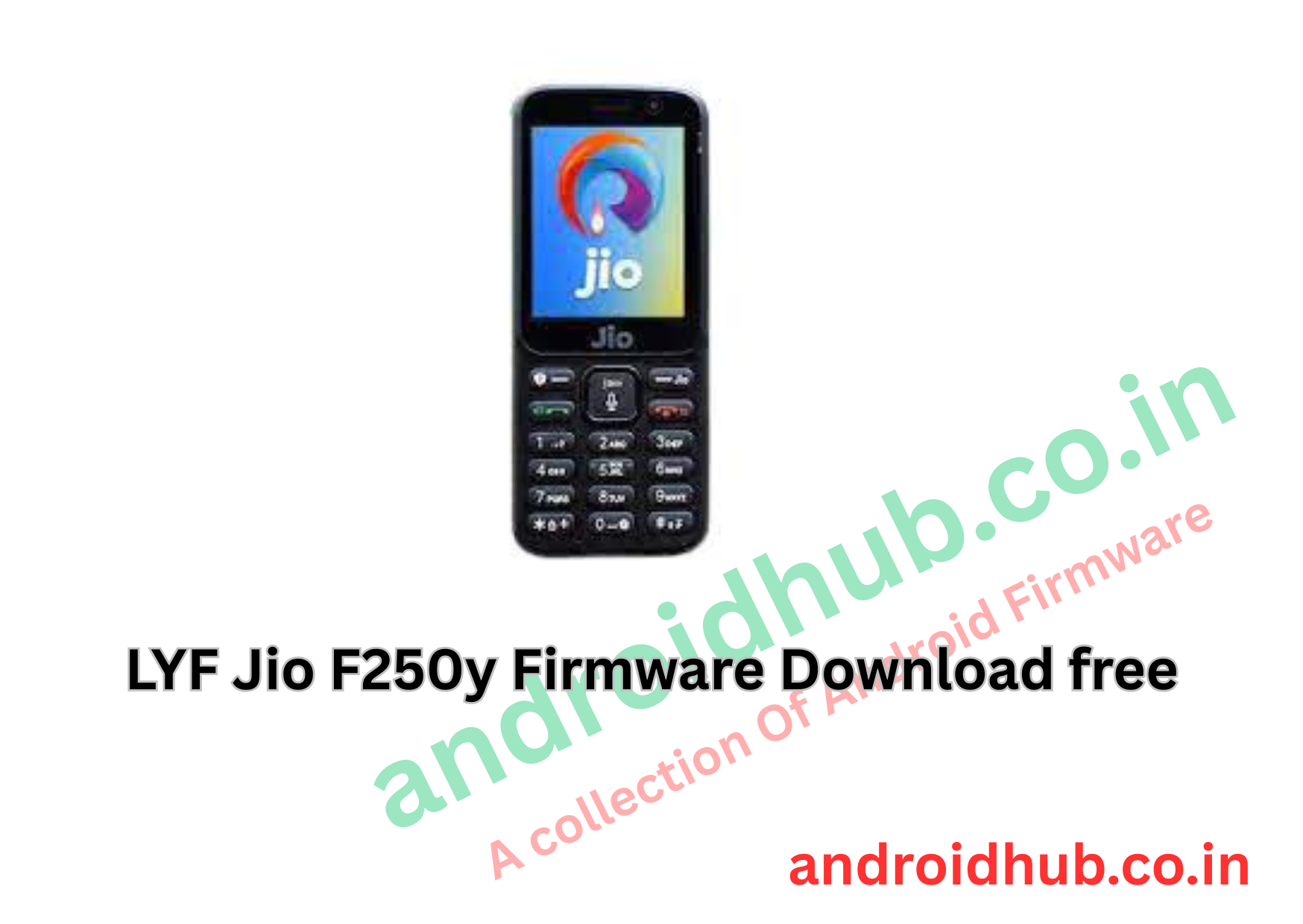 LYF Jio F250y Firmware Download free