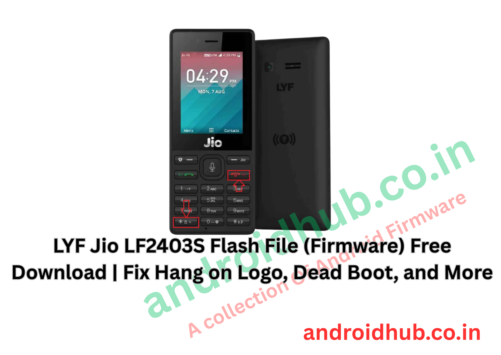 LYF Jio LF2403S Flash File (Firmware) Free Download | Fix Hang on Logo, Dead Boot, and More