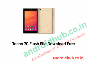 Tecno 7C Flash File Download Free