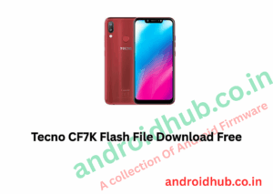 Tecno CF7K Flash File Download Free