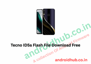 Tecno ID5a Flash File Download Free