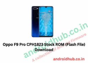 Oppo F9 Pro CPH1823 Stock ROM (Flash File) Download