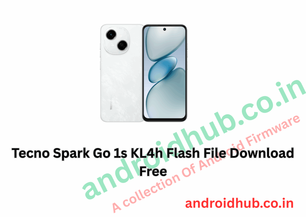Tecno Spark Go 1s KL4h Flash File Download Free