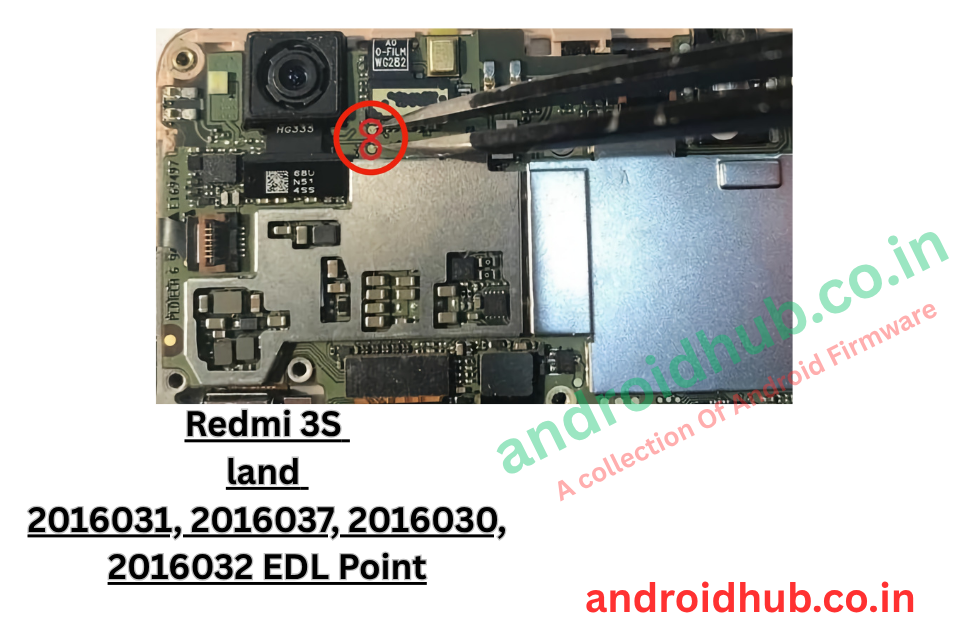 Redmi 3S land 2016031, 2016037, 2016030, 2016032 EDL Point