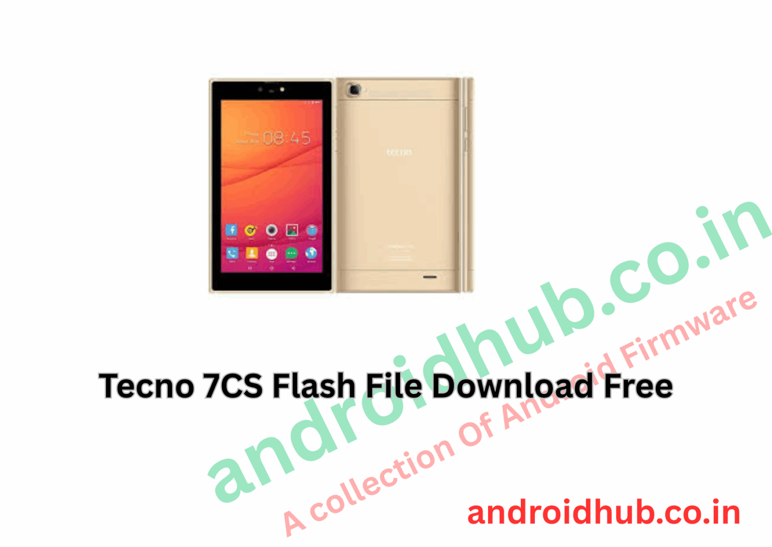 Tecno 7CS Flash File Download Free