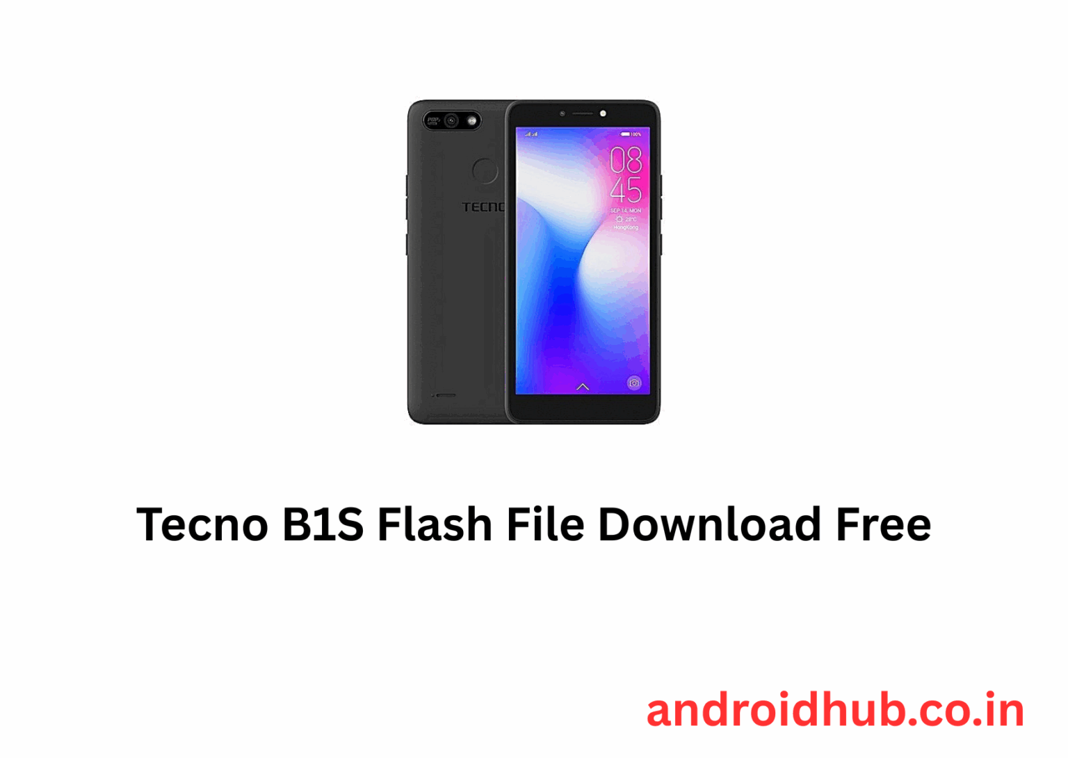 Tecno B1S Flash File Download Free