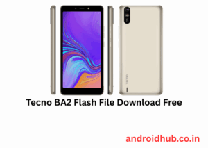 Tecno BA2 Flash File Download Free