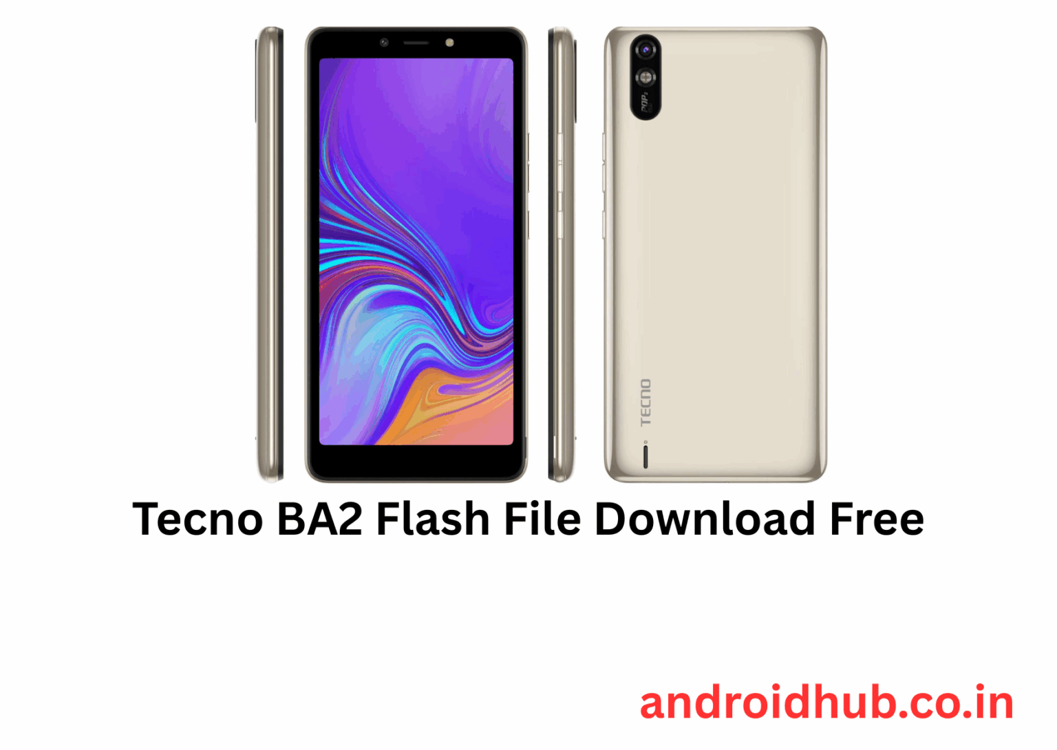 Tecno BA2 Flash File Download Free