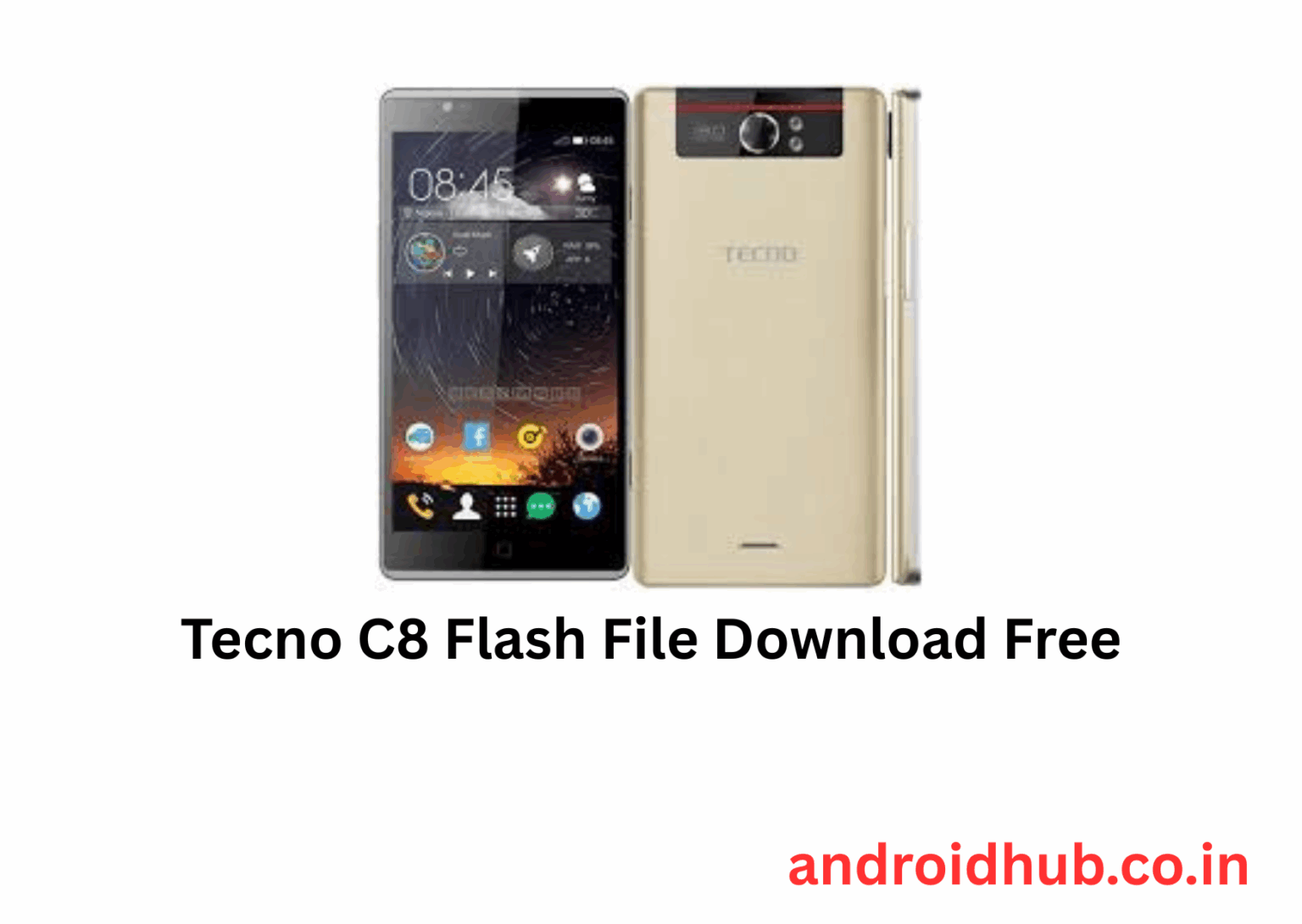 Tecno C8 Flash File Download Free
