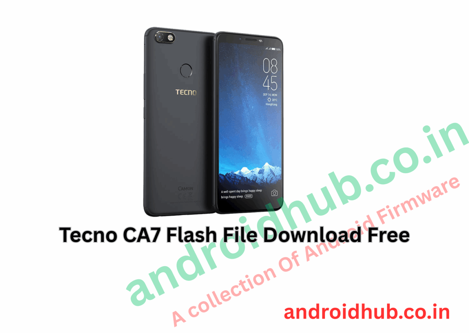 Tecno CA7 Flash File Download Free