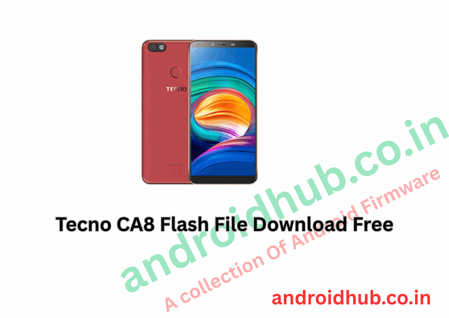 Tecno CA8 Flash File Download Free