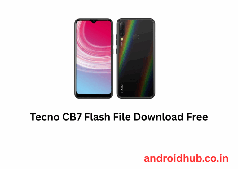 Tecno CB7 Flash File Download Free