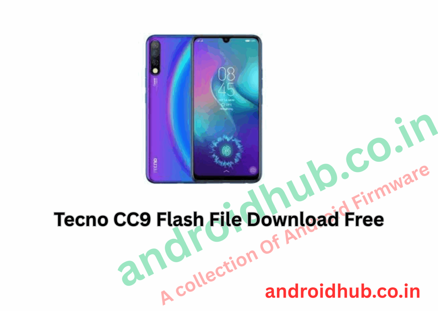 Tecno CC9 Flash File Download Free