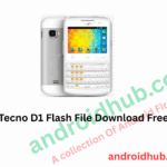 Tecno D1 Flash File Download Free