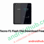 Tecno F1 Flash File Download Free