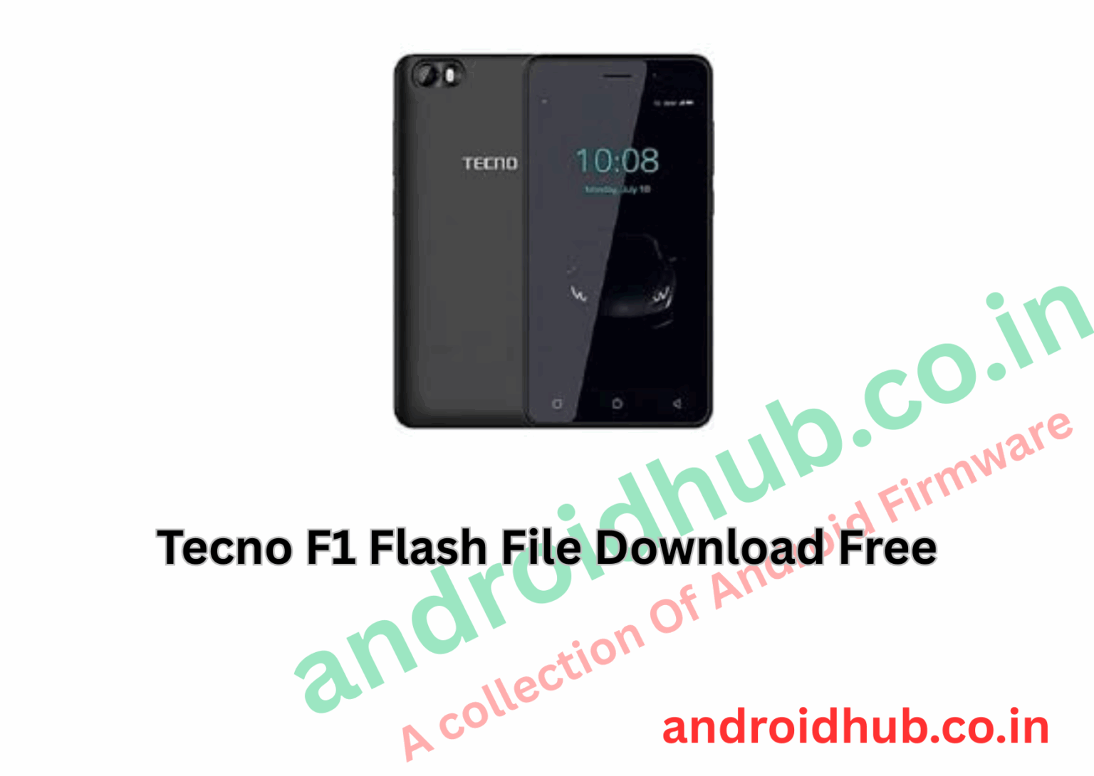Tecno F1 Flash File Download Free