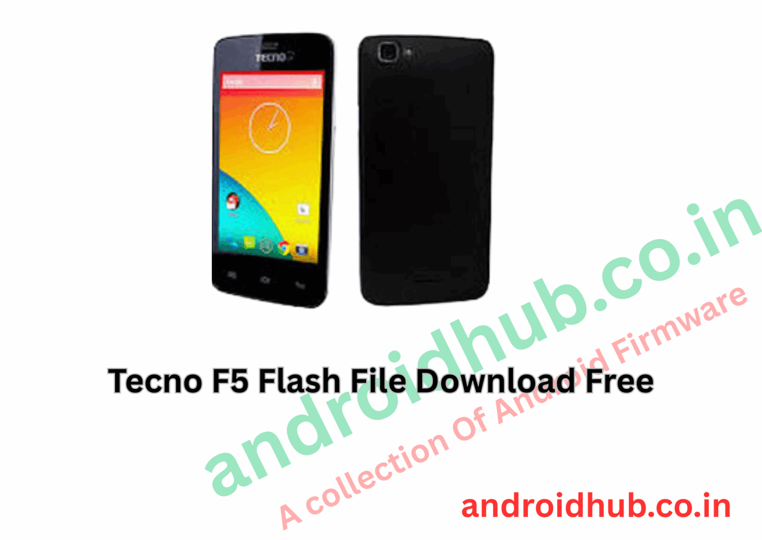 Tecno F5 Flash File Download Free