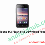 Tecno H3 Flash File Download Free