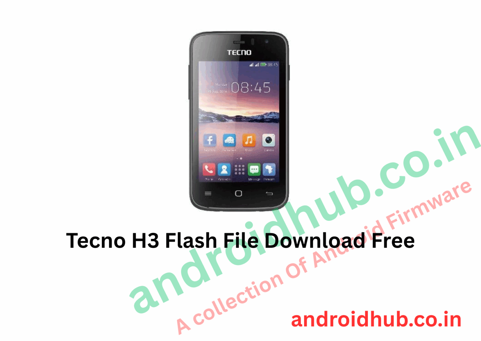 Tecno H3 Flash File Download Free