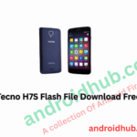 Tecno H7S Flash File Download Free