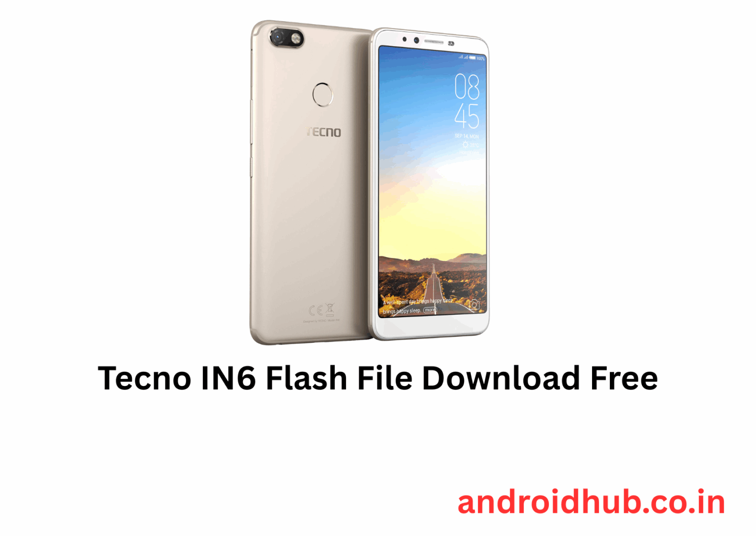 Tecno IN6 Flash File Download Free