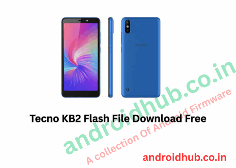 Tecno KB2 Flash File Download Free