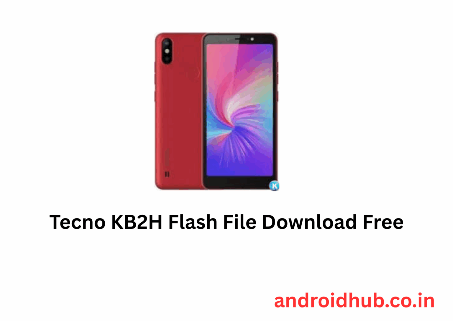 Tecno KB2H Flash File Download Free