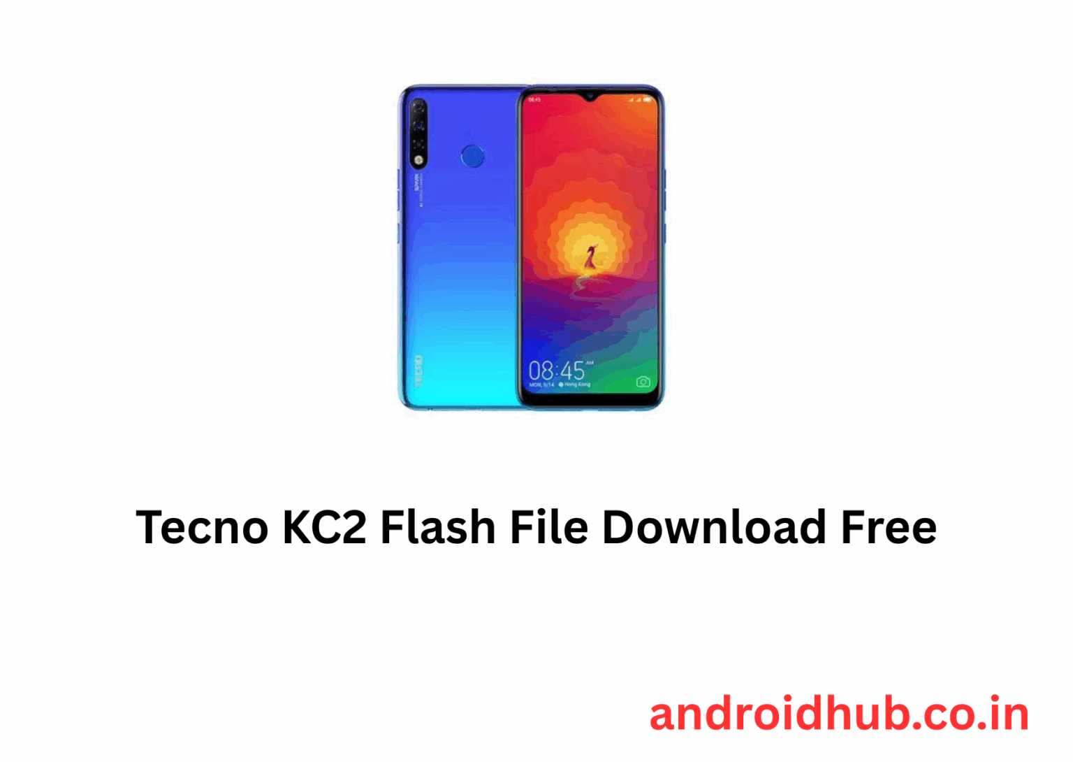 Tecno KC2 Flash File Download Free