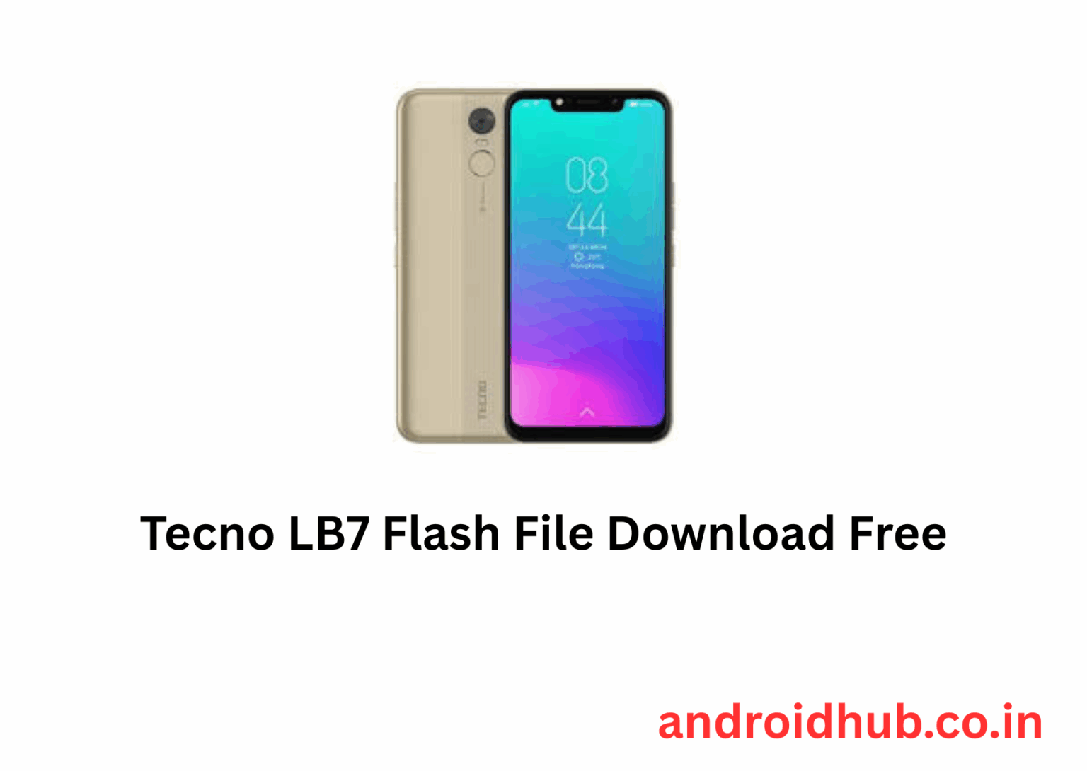 Tecno LB7 Flash File Download Free