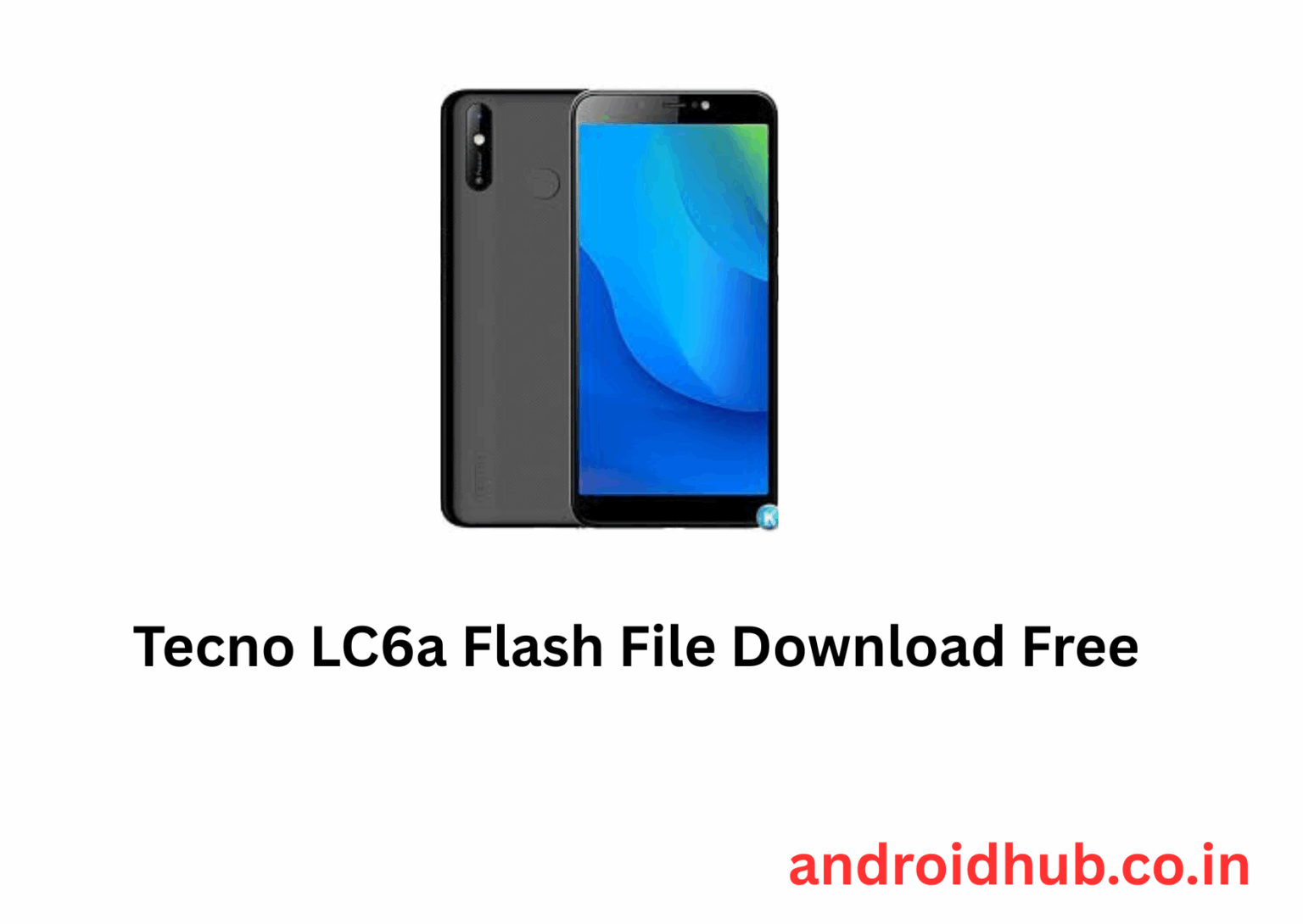 Tecno LC6a Flash File Download Free