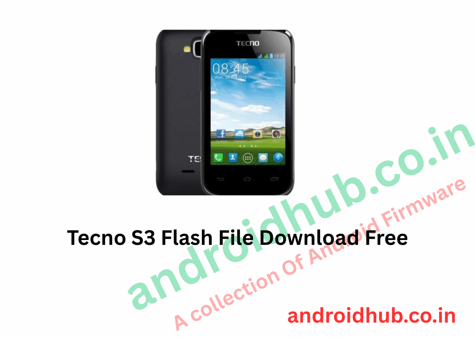Tecno S3 Flash File Download Free
