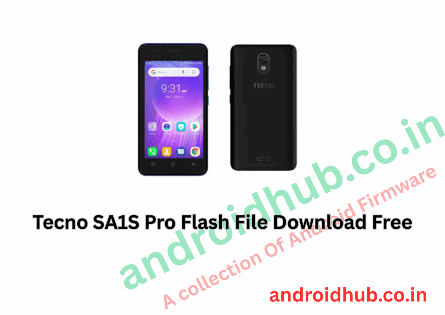 Tecno SA1S Pro Flash File Download Free