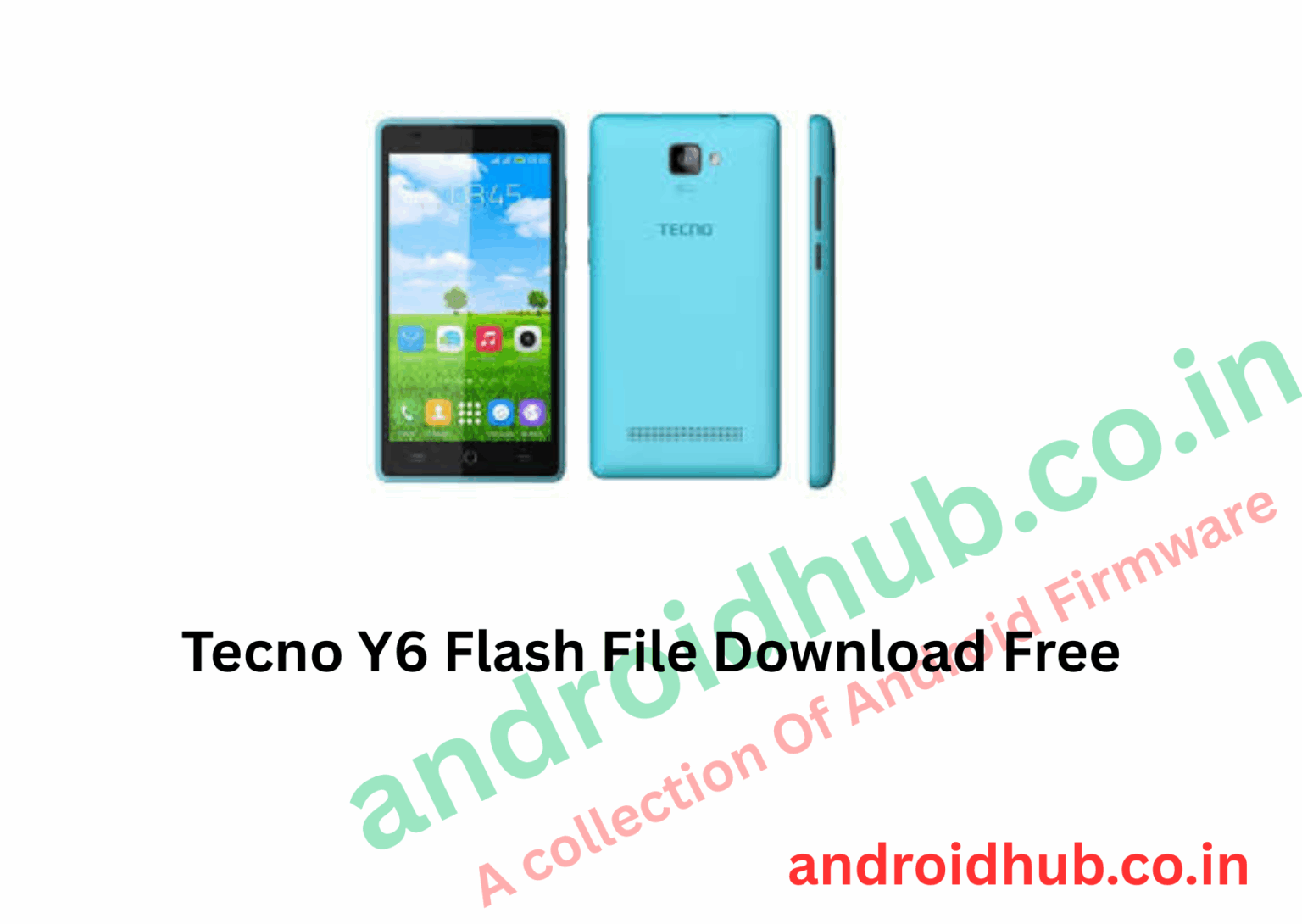 Tecno Y6 Flash File Download Free