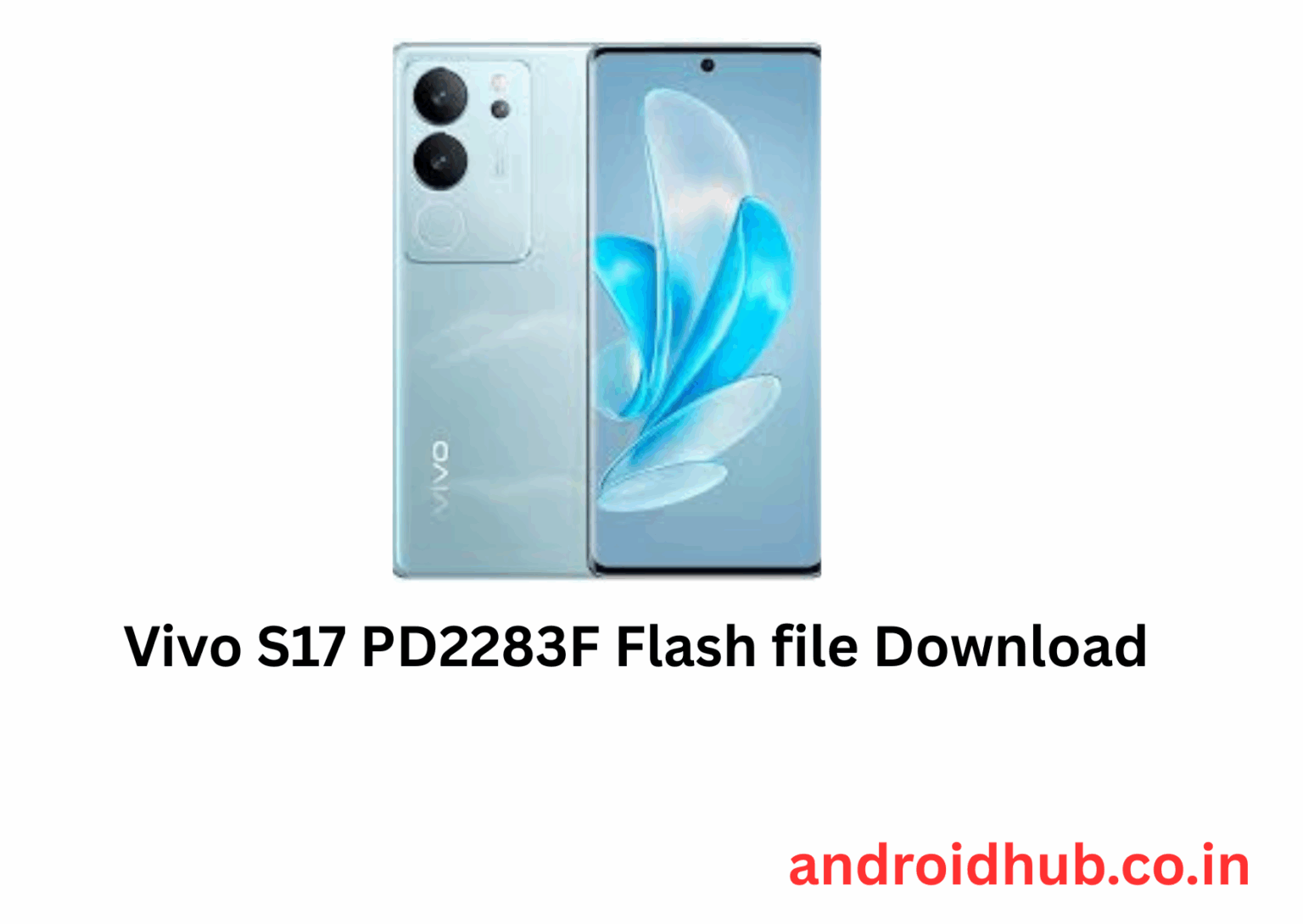 Vivo S17 PD2283F Flash file Download
