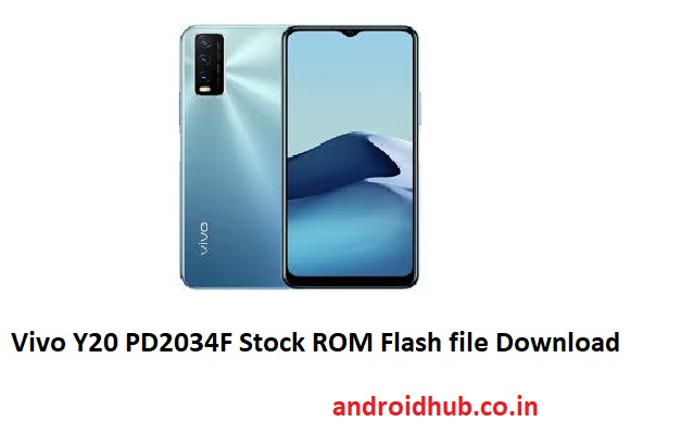 Vivo Y20 PD2034F Stock ROM Flash file Download