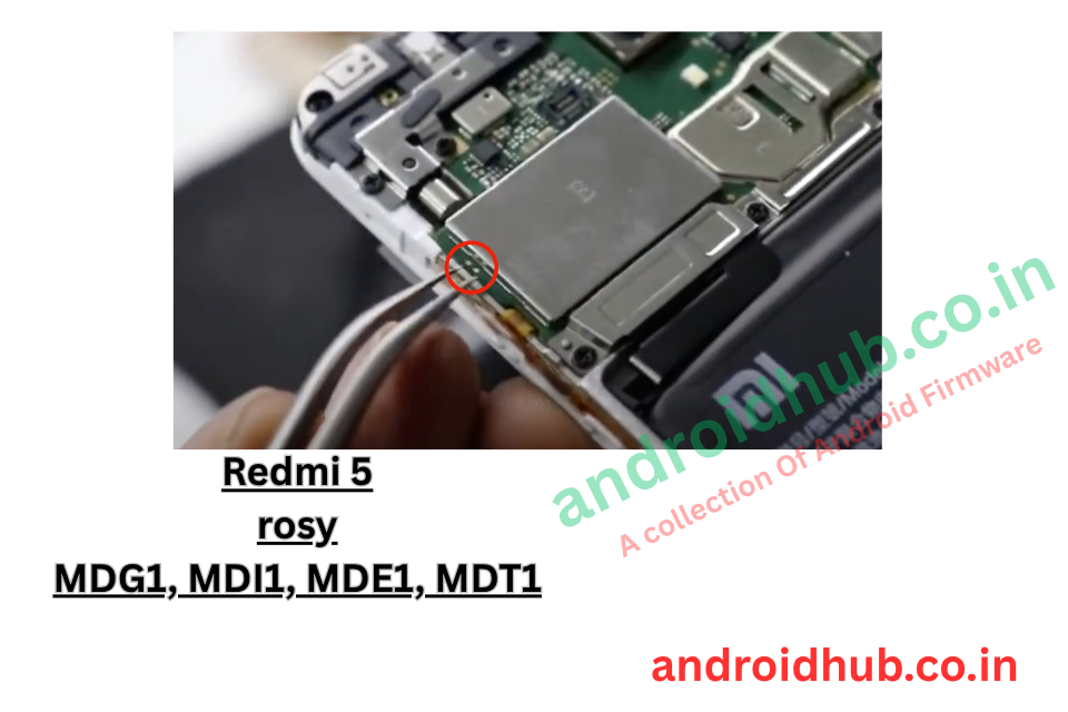 Redmi 5 rosy MDG1, MDI1, MDE1, MDT1