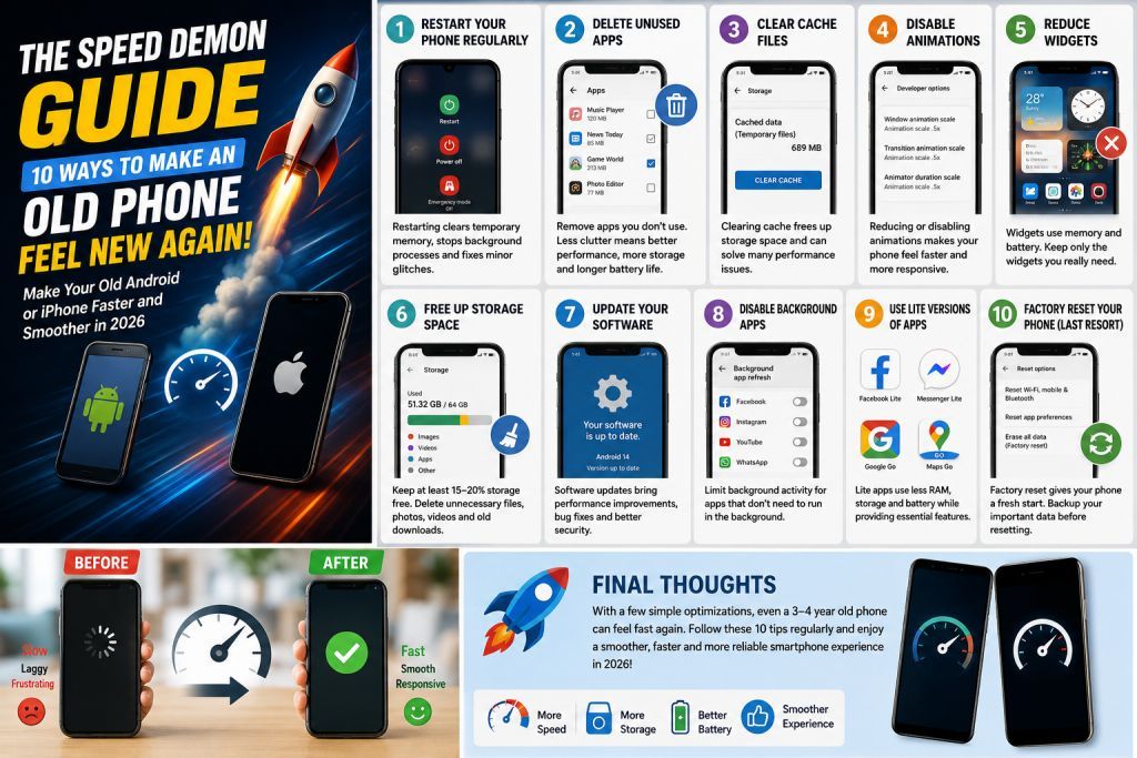 10 Tips to Speed Up Your Phone