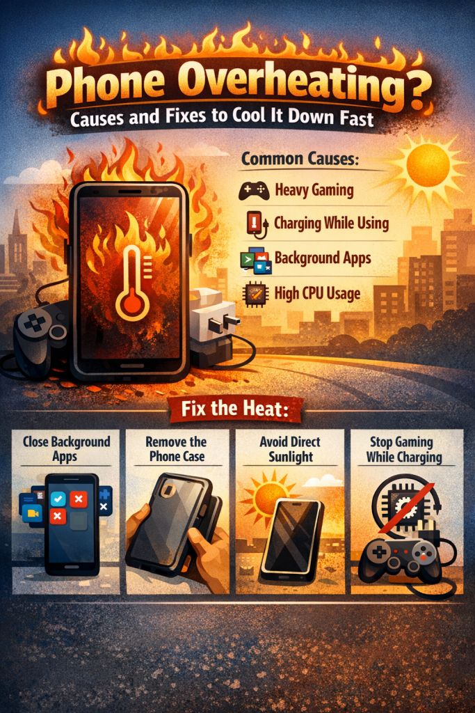 Phone Overheating Causes and Fixes to Cool It Down Fast