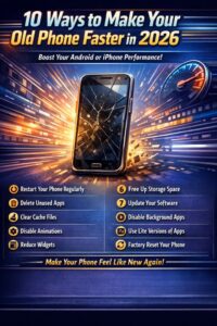 The Speed Demon Guide 10 Ways to Make an Old Phone Feel New Again