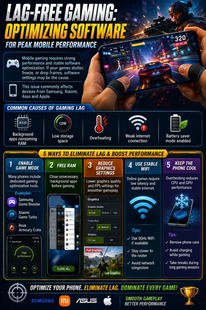 Mobile Gaming Lag Fix Boost FPS and Performance on Android
