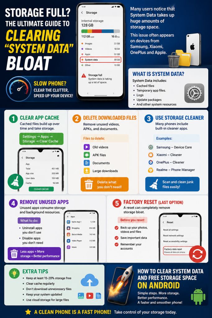 Storage Full? The Ultimate Guide to Clearing "System Data" Bloat