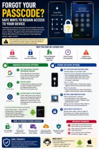 Forgot Your Phone Passcode? Safe Ways to Regain Access to Your Device