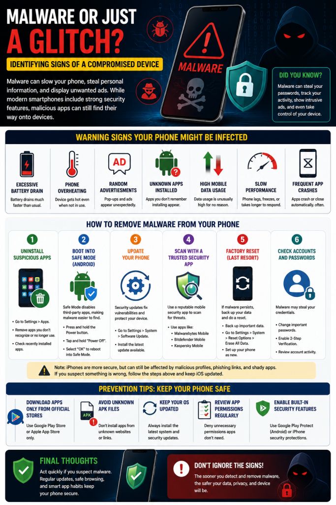 Malware or Just a Glitch Identifying Signs of a Compromised Device