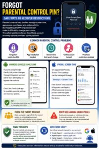 Forgot Parental Control PIN? Safe Ways to Recover Restrictions